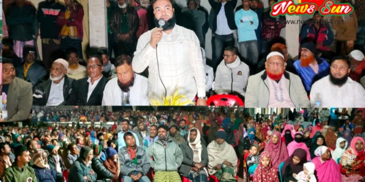 শার্শার উলাশী ইউনিয়নের কন্যাদাহে নুরুজ্জামান লিটন এর ধানের শীষের নির্বাচনী পথসভা অনুষ্ঠিত