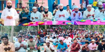 শার্শার যুবদল নেতা শহিদুল ইসলাম শহীদের  উদ্যোগে দোয়া ও ইফতার মাহফিল অনুষ্ঠিত