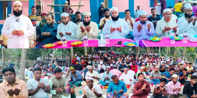 শার্শার যুবদল নেতা শহিদুল ইসলাম শহীদের  উদ্যোগে দোয়া ও ইফতার মাহফিল অনুষ্ঠিত