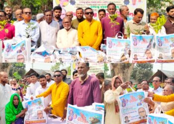 শার্শায় খায়রুজ্জামান মধু’র উদ্যোগে ১ হাজার পরিবারের মাঝে একটি করে গাছ ও ঈদ উপহার সামগ্রী বিতরন