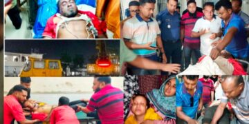 বেনাপোল স্থলবন্দরে শ্রমিকের উপর ক্রেনের সিলিং ছিঁড়ে নিহত ১, আহত ১