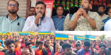 বেনাপোল বন্দরে শ্রমিকদের দাবি মেনে নেওয়ার আশ্বাস, কর্মবিরতি প্রত্যাহার