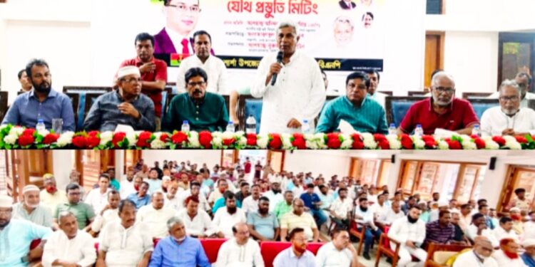 তারেক রহমানের আগমন ঘিরে শার্শায় প্রস্তুতি সভায় প্রতিমন্ত্রী অমিত