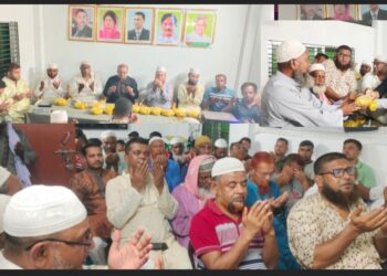 বেনাপোল পৌরসভার ৮নং ওয়ার্ডে শহীদ রাষ্ট্রপতি জিয়াউর রহমানের ৪৫তম শাহাদাৎ বার্ষিকী পালিত